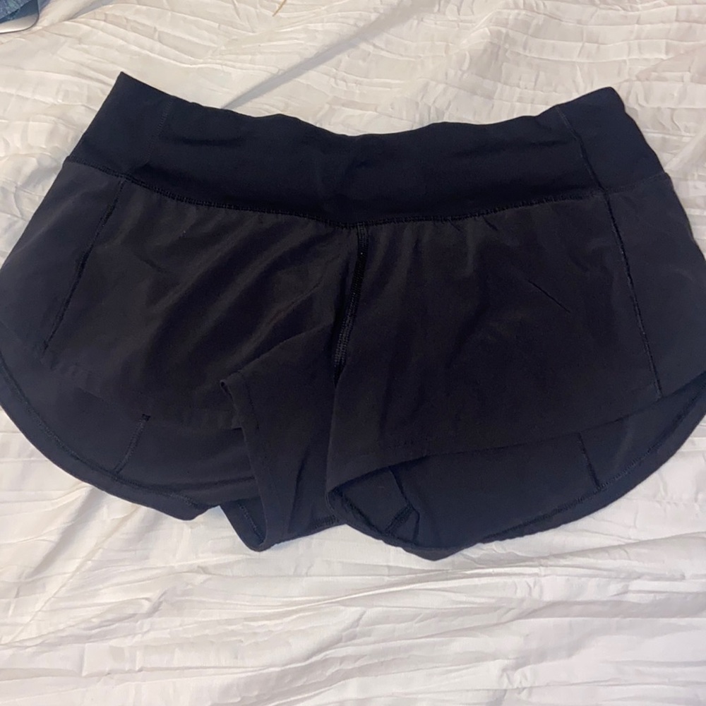 lululemon size 2 speed up shorts